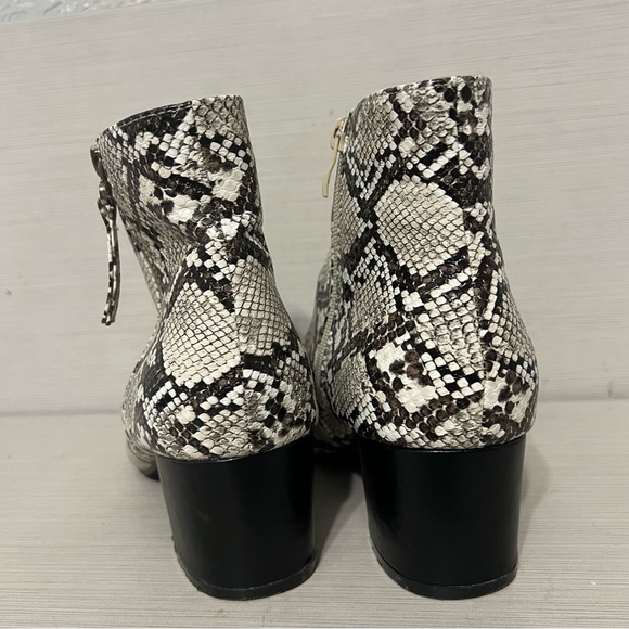 J. Adams Zuma Ankle Bootie – Closed Pointed Toe Low Block Heel Zip Up Boot - Picture 5 of 8